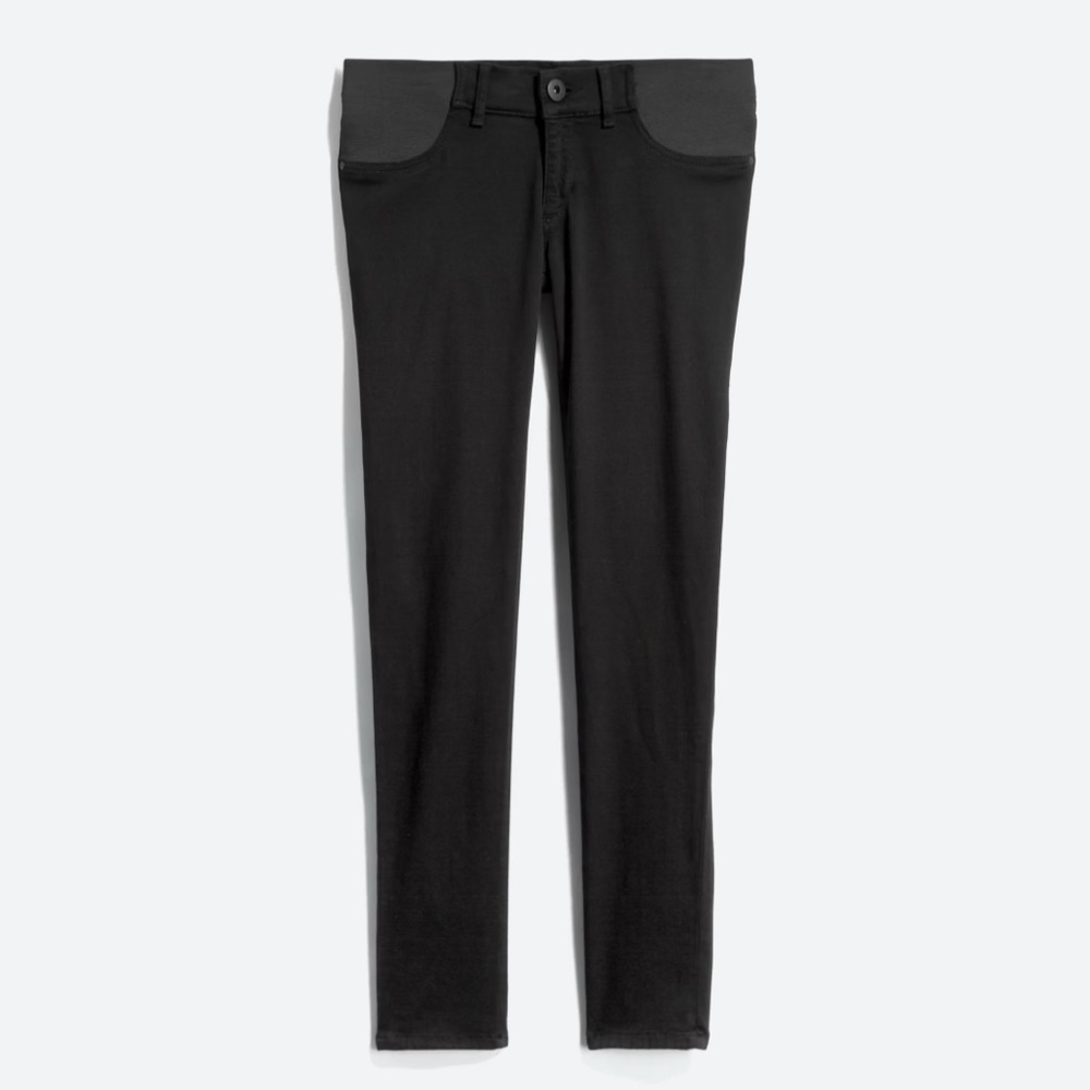 DL1961 Emma maternity power legging jeans- black